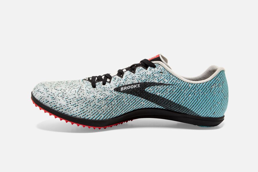 Brooks Mach 19 Spikeless Spikes Shoes Mens - Grey/Black - IGUYW-9052